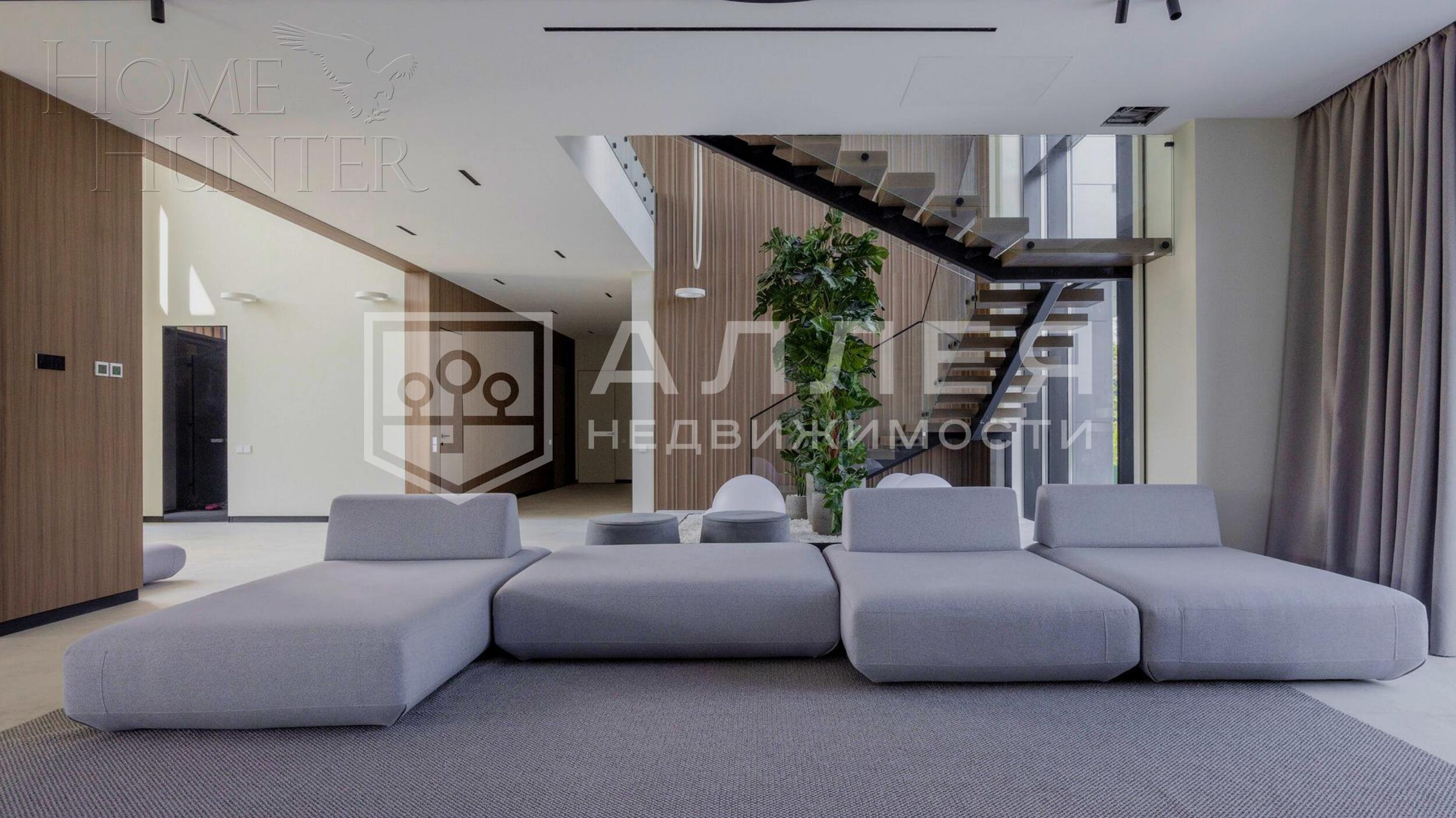 2-этажный коттедж 850 м² с отделкой