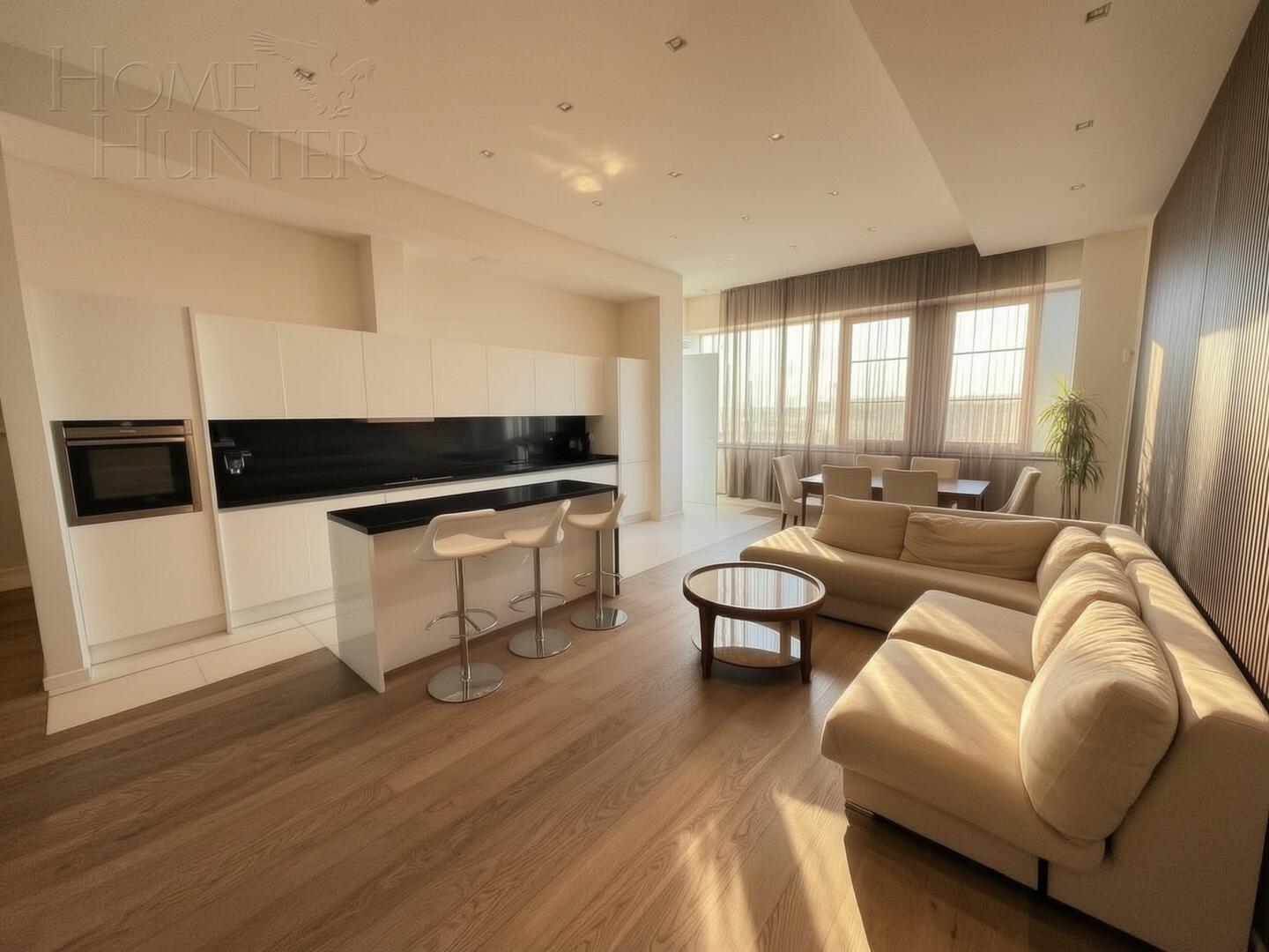2-УРОВНЕВЫЕ АПАРТАМЕНТЫ С ОТДЕЛКОЙ 218 М² НА 12 ЭТАЖЕ