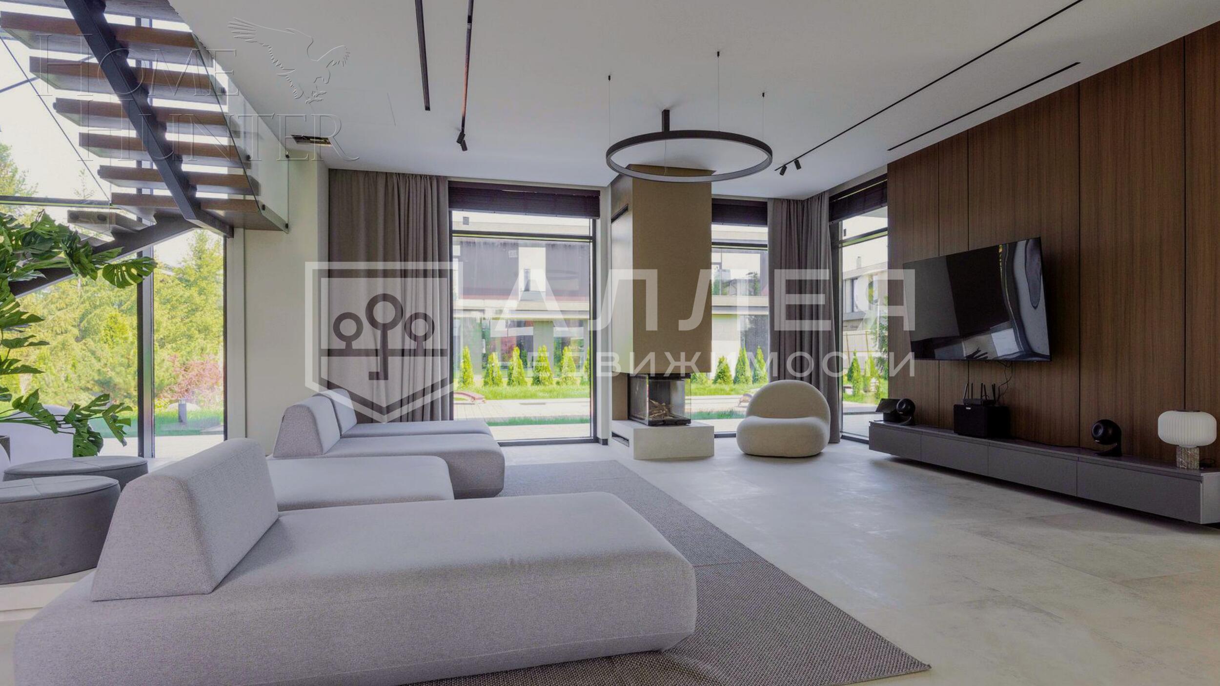 2-этажный коттедж 850 м² с отделкой