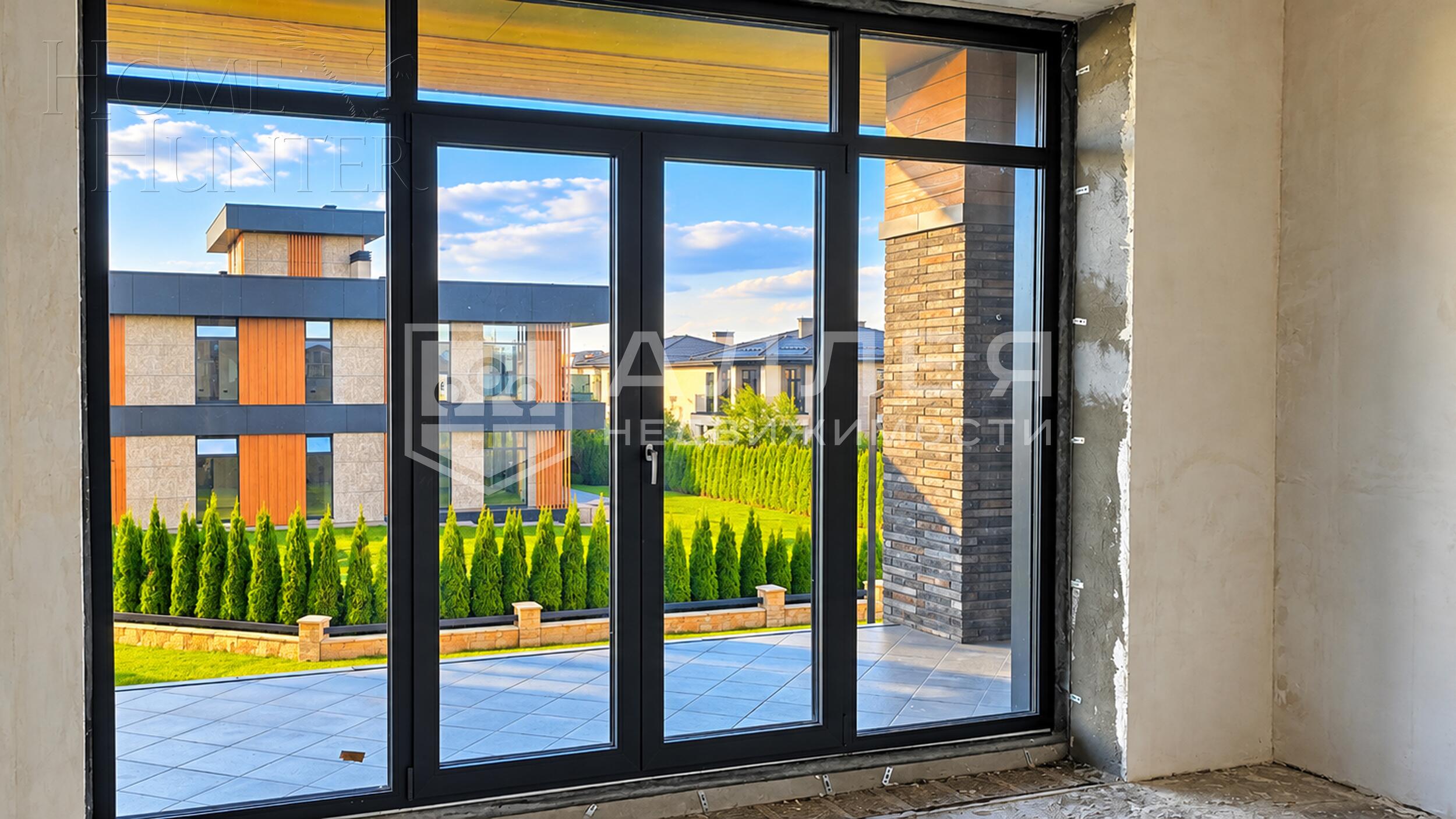 2-этажный коттедж 460 м² без отделки