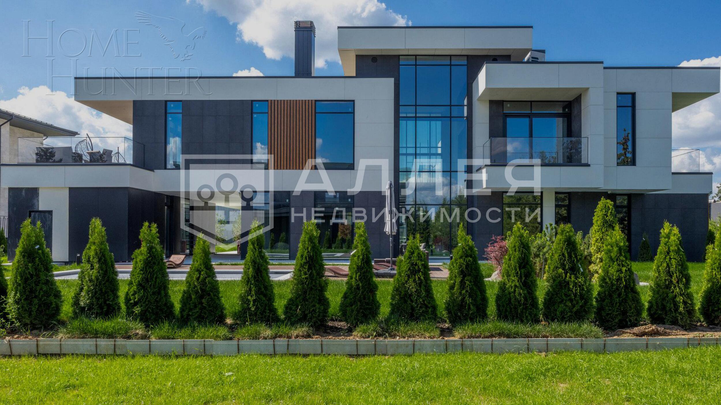2-этажный коттедж 850 м² с отделкой
