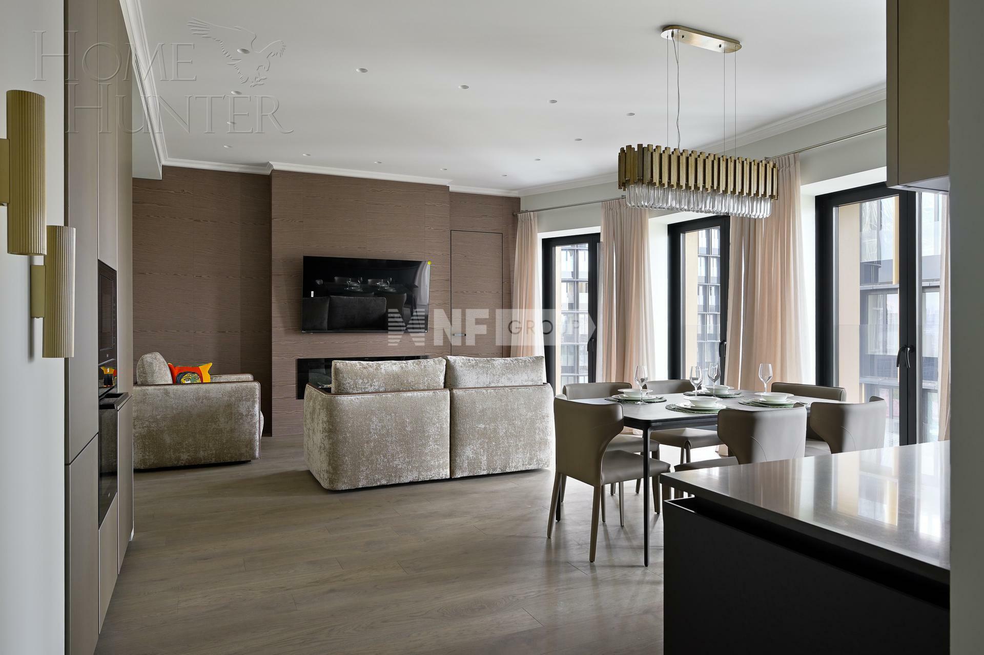 4-КОМН. КВАРТИРА С ОТДЕЛКОЙ 115.1 М² НА 12 ЭТАЖЕ