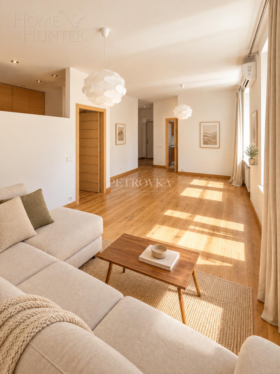 2-КОМН. КВАРТИРА С ОТДЕЛКОЙ 62 М² НА 4 ЭТАЖЕ