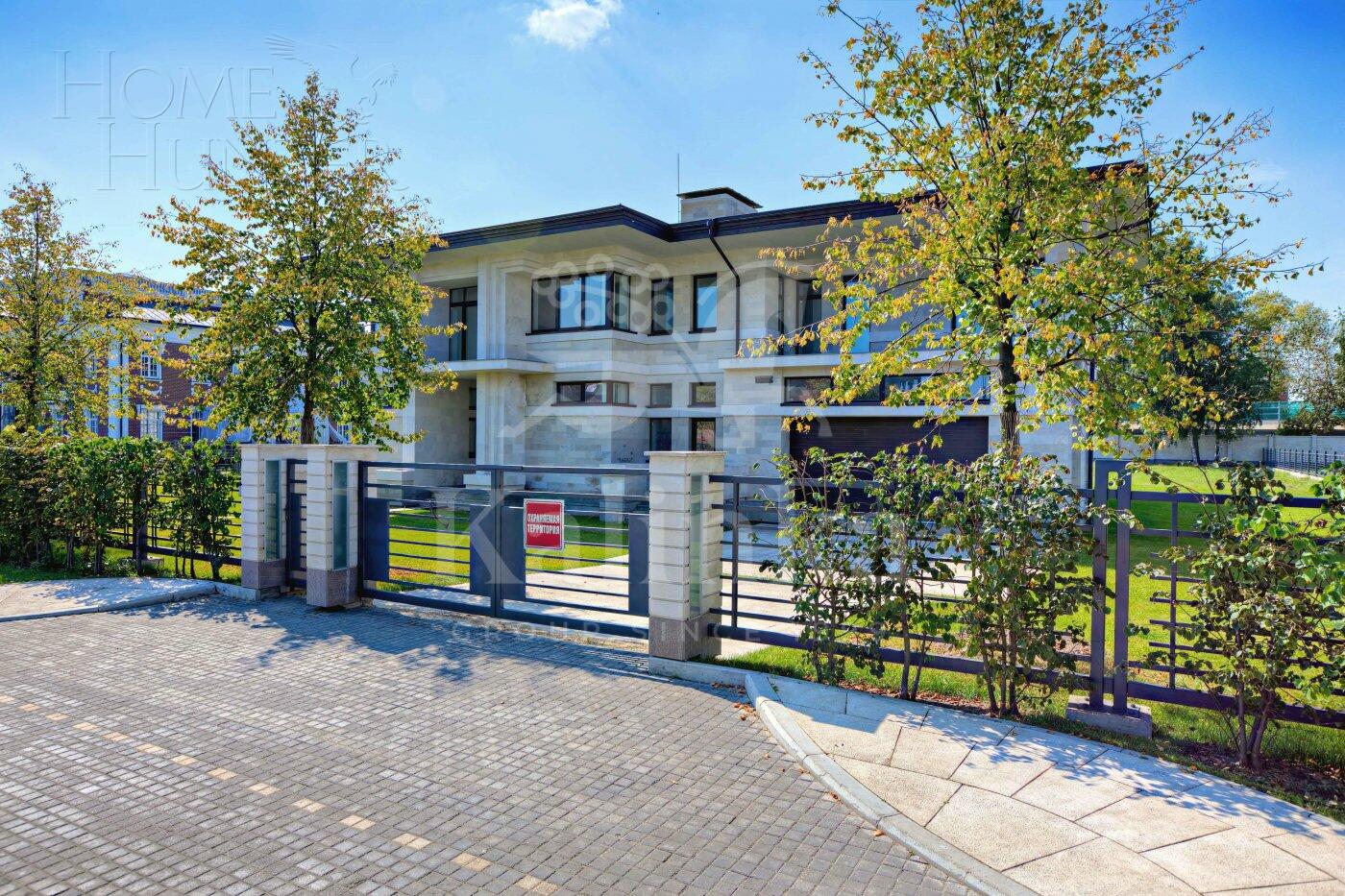 2-этажный коттедж 948.9 м² без отделки