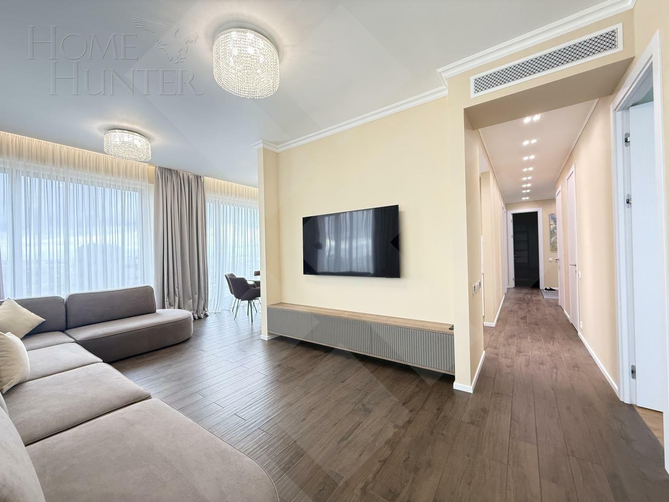 4-КОМН. КВАРТИРА С ОТДЕЛКОЙ 159 М² НА 27 ЭТАЖЕ