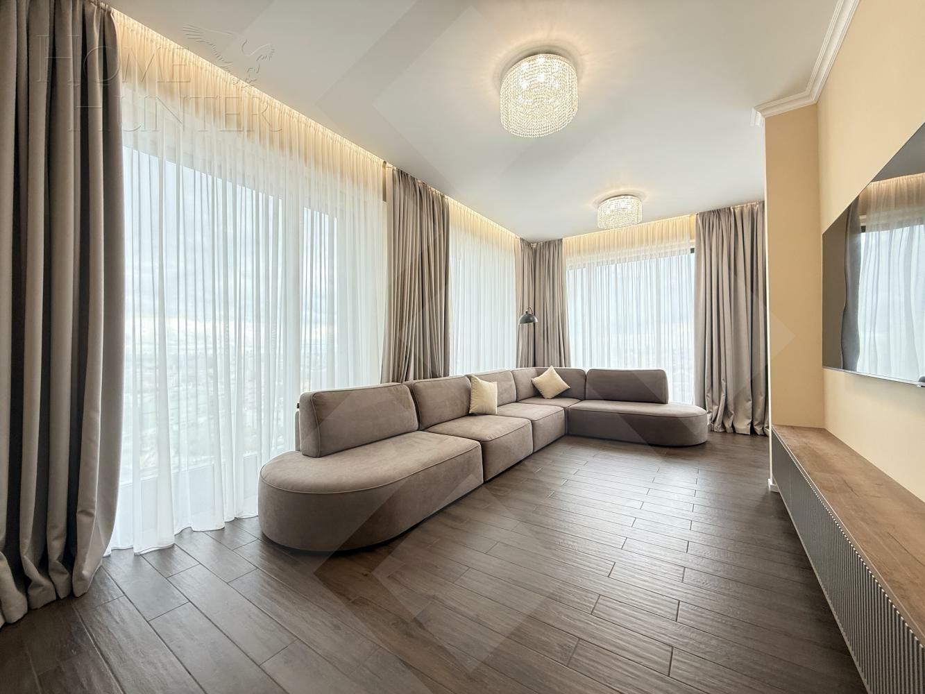 4-КОМН. КВАРТИРА С ОТДЕЛКОЙ 159 М² НА 27 ЭТАЖЕ