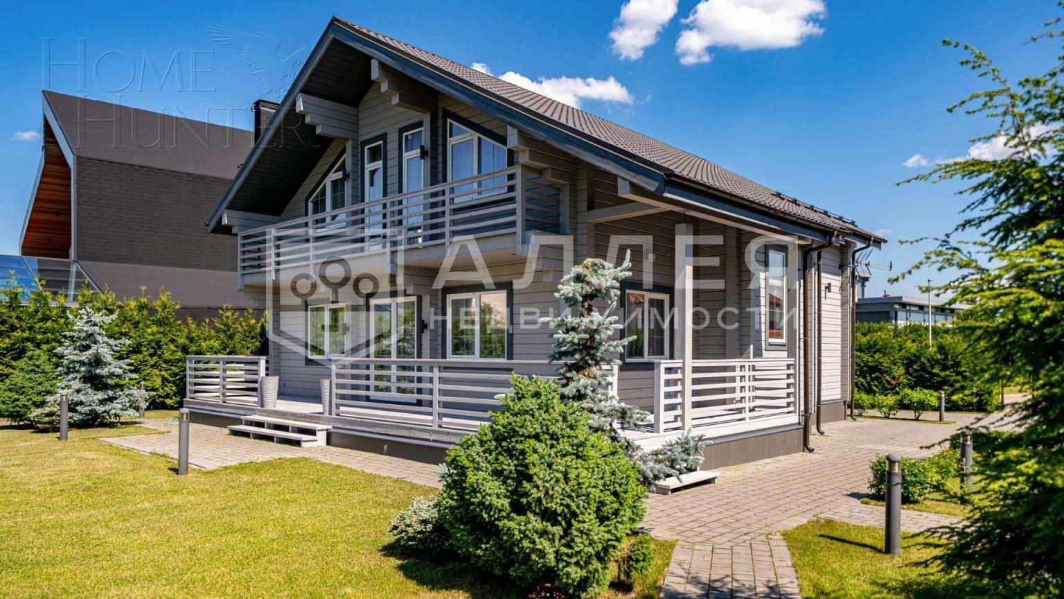 2-этажный коттедж 250 м² с отделкой