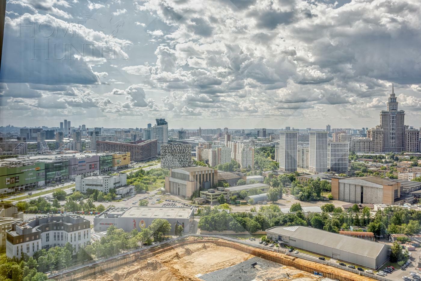 4-КОМН. КВАРТИРА С ОТДЕЛКОЙ 159 М² НА 27 ЭТАЖЕ