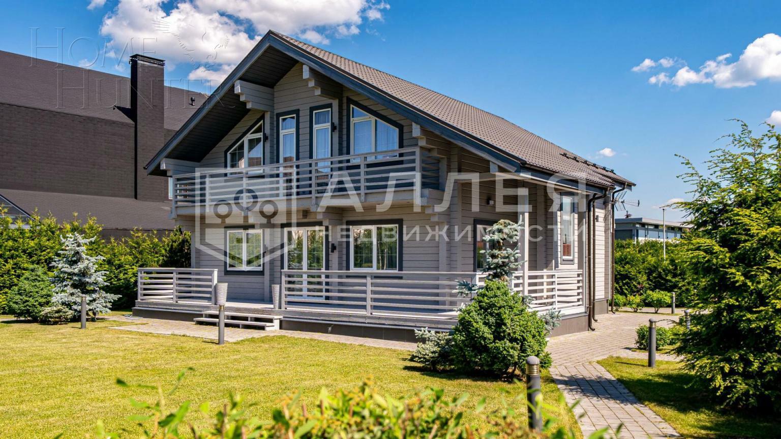2-этажный коттедж 250 м² с отделкой