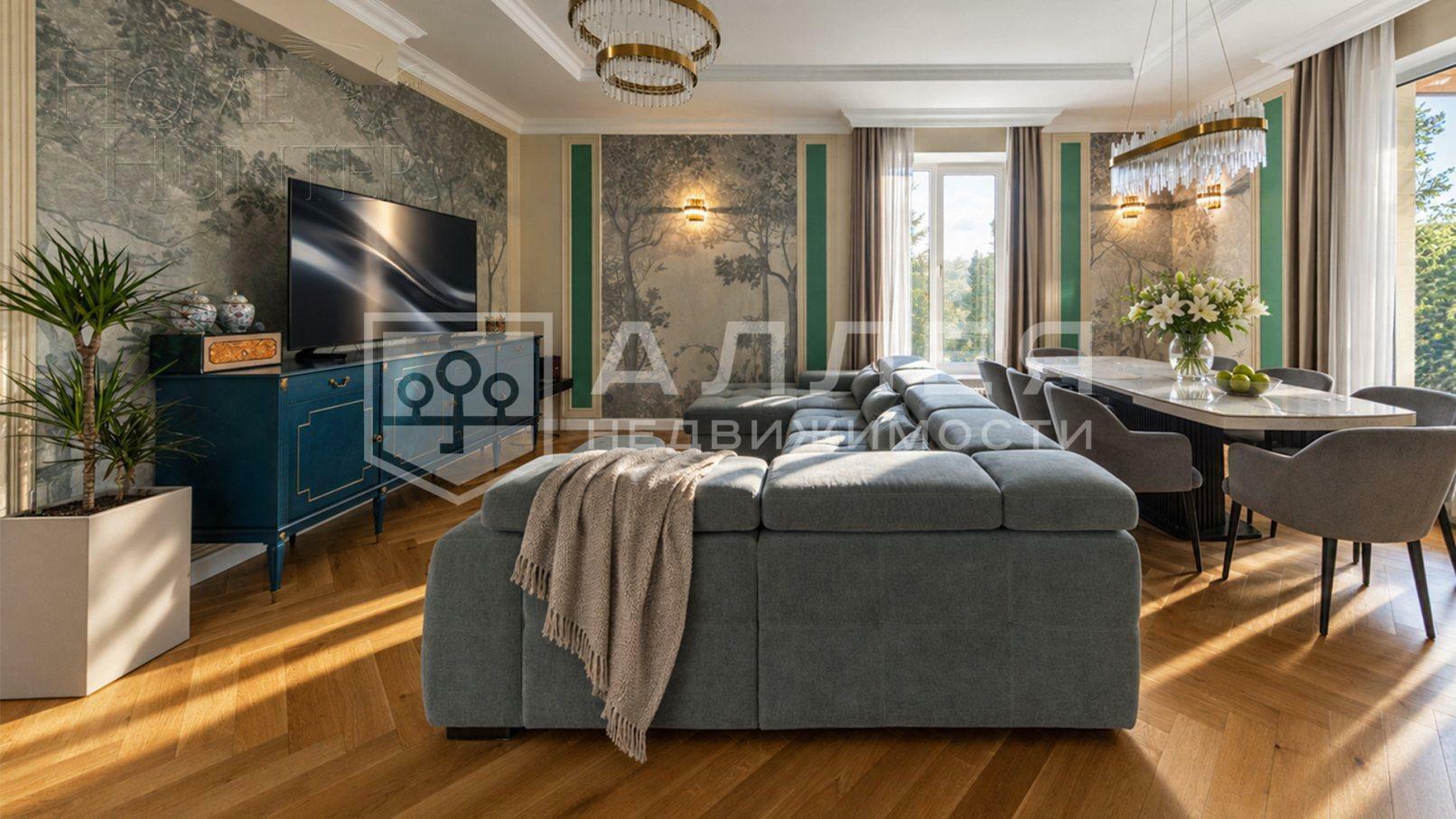 2-этажный коттедж 210 м² с отделкой