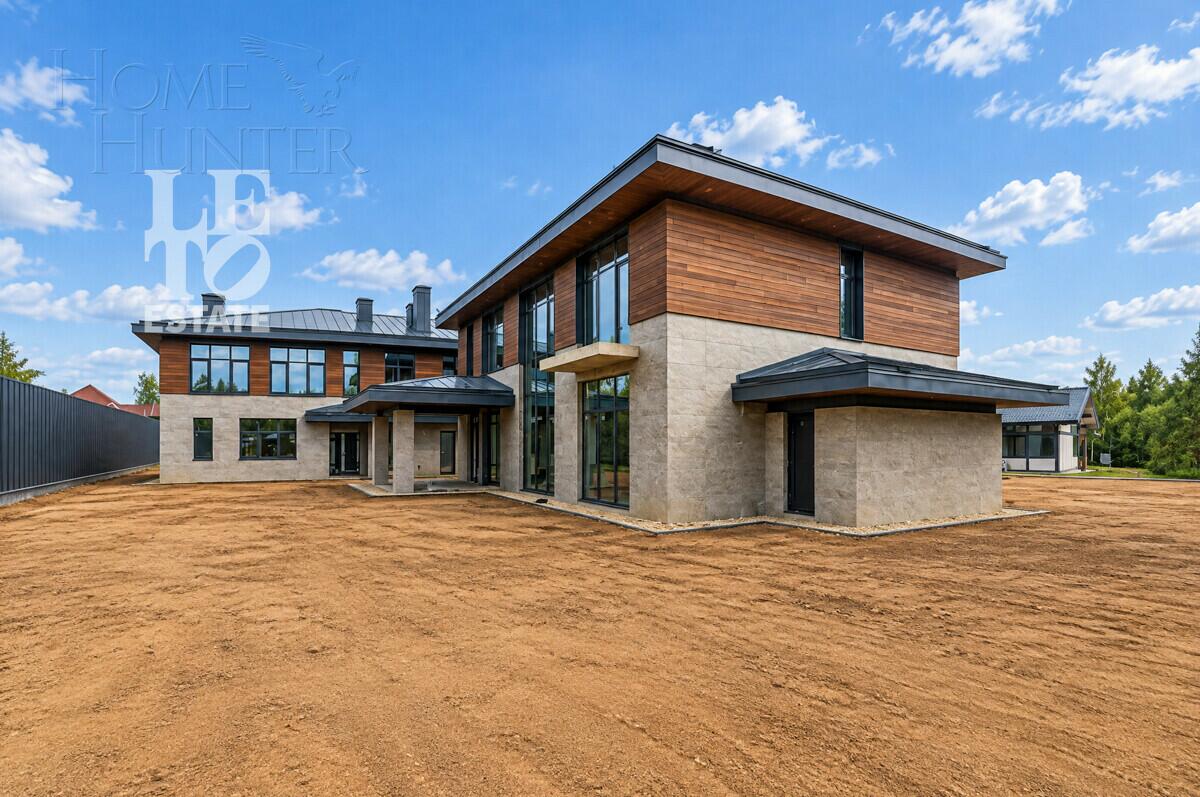 1-этажный коттедж 340 м² без отделки