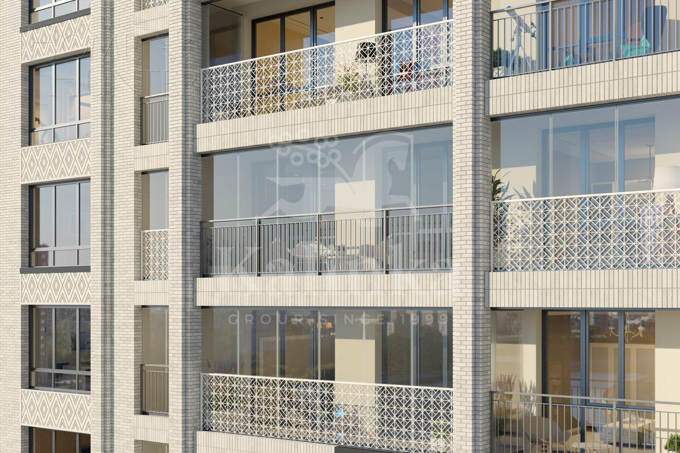 4-КОМН. КВАРТИРА БЕЗ ОТДЕЛКИ 98.75 М² НА 11 ЭТАЖЕ