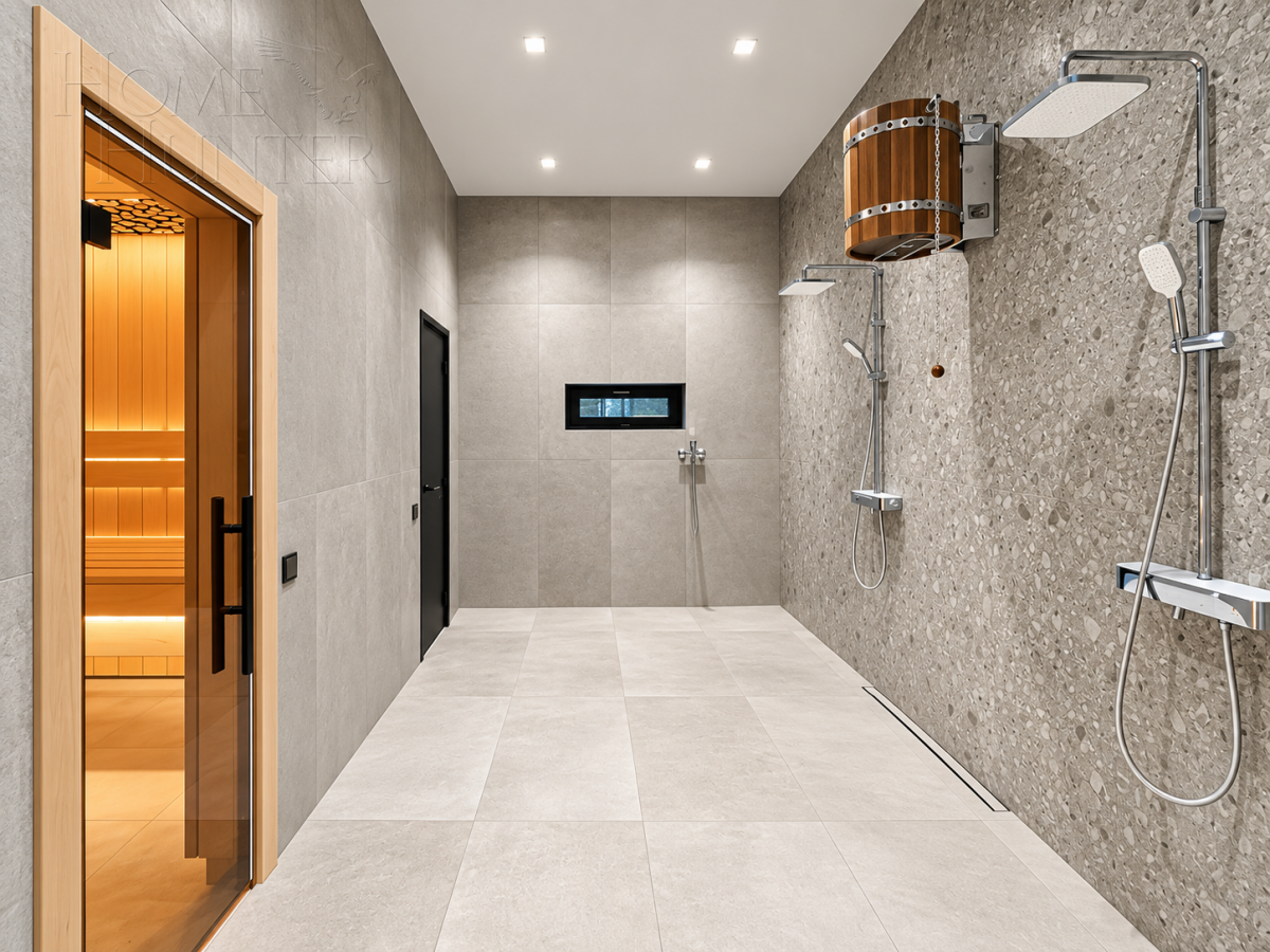 2-этажный коттедж 265 м² с отделкой