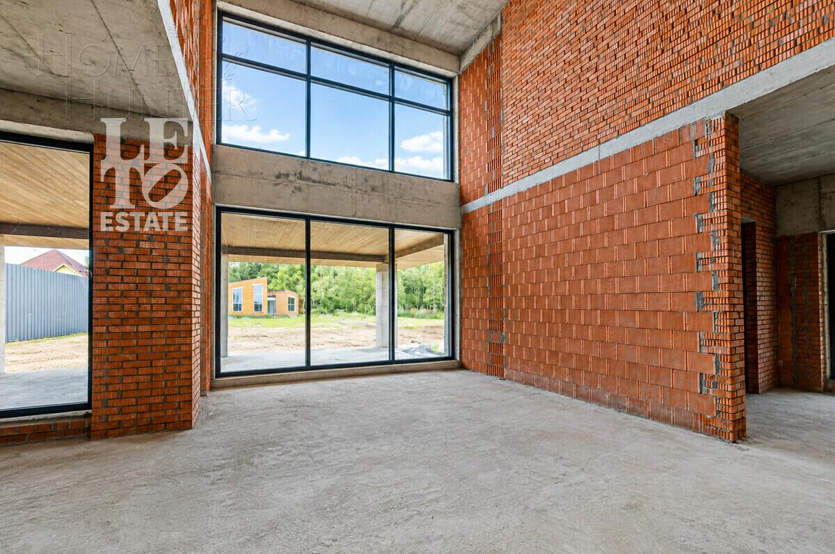 1-этажный коттедж 340 м² без отделки