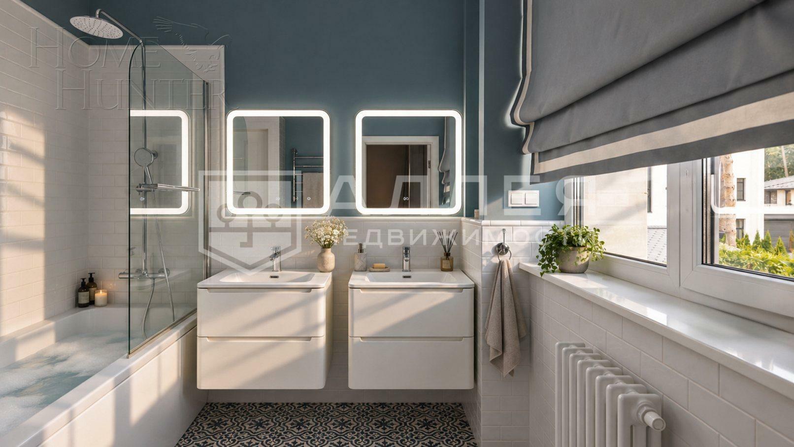 2-этажный коттедж 210 м² с отделкой