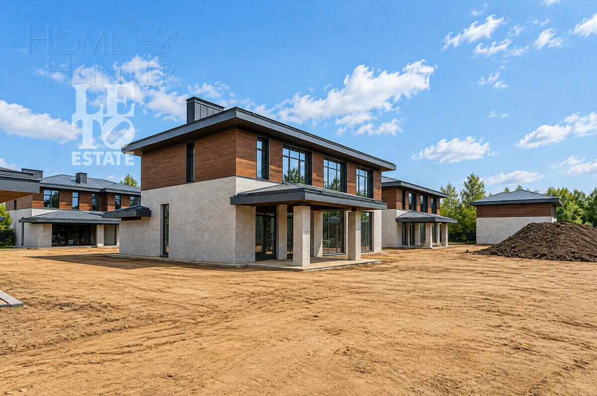 1-этажный коттедж 340 м² без отделки