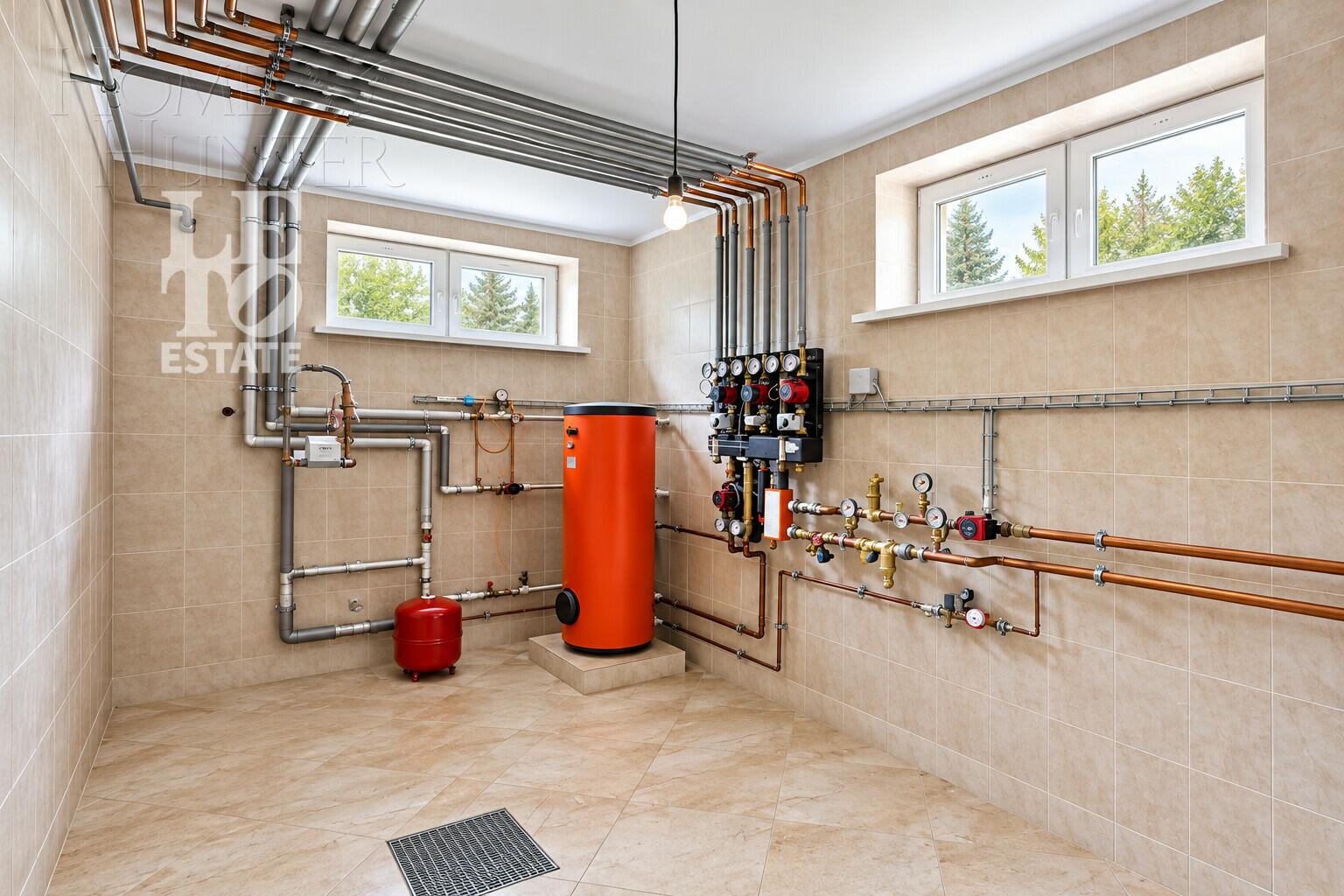 1-этажный коттедж 640 м² без отделки