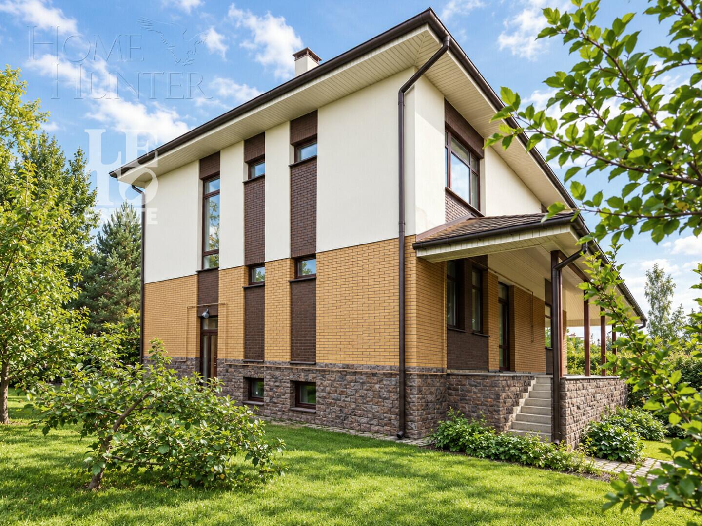 1-этажный коттедж 640 м² без отделки