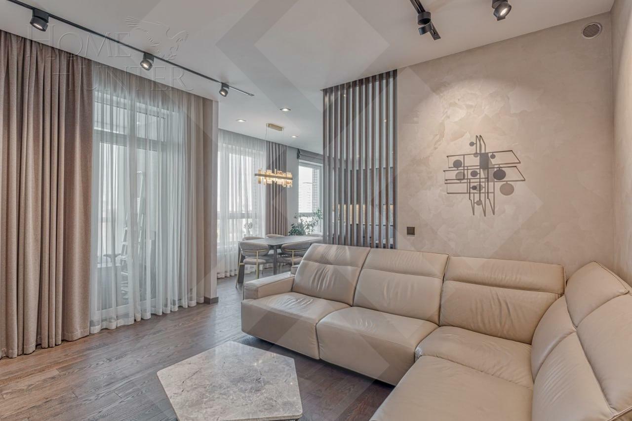 3-КОМН. КВАРТИРА С ОТДЕЛКОЙ 103 М² НА 15 ЭТАЖЕ