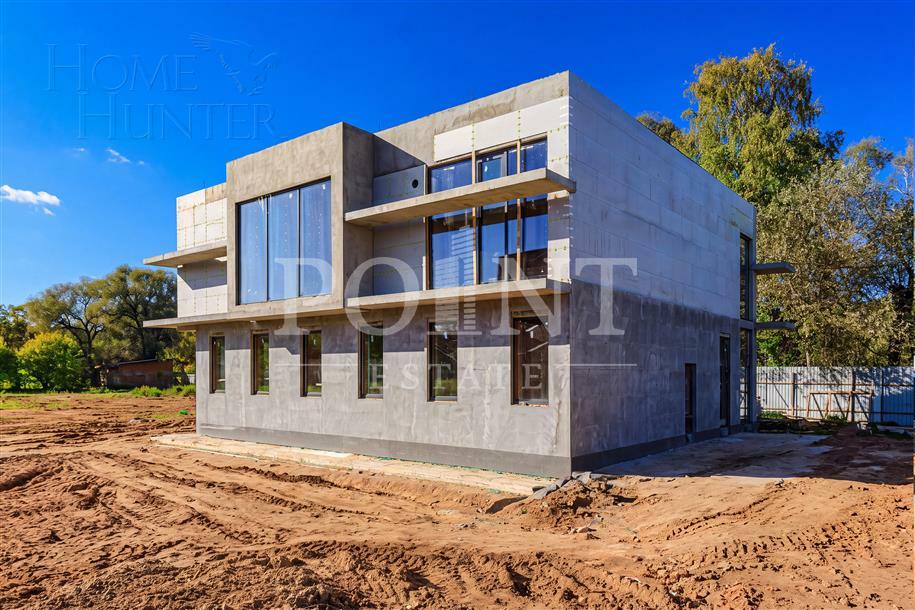2-этажный коттедж 380 м² без отделки