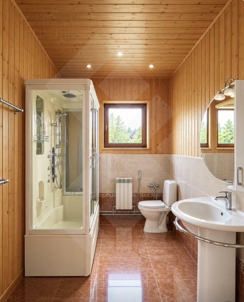 2-этажный коттедж 230 м² с отделкой
