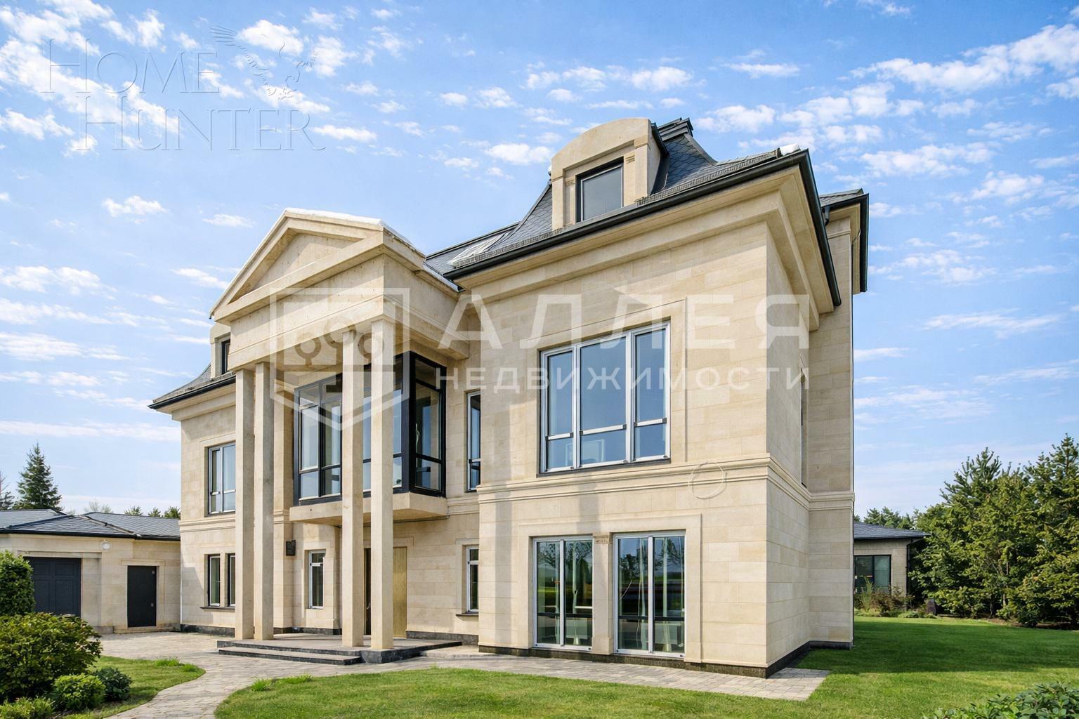 3-этажный коттедж 1 772 м² без отделки