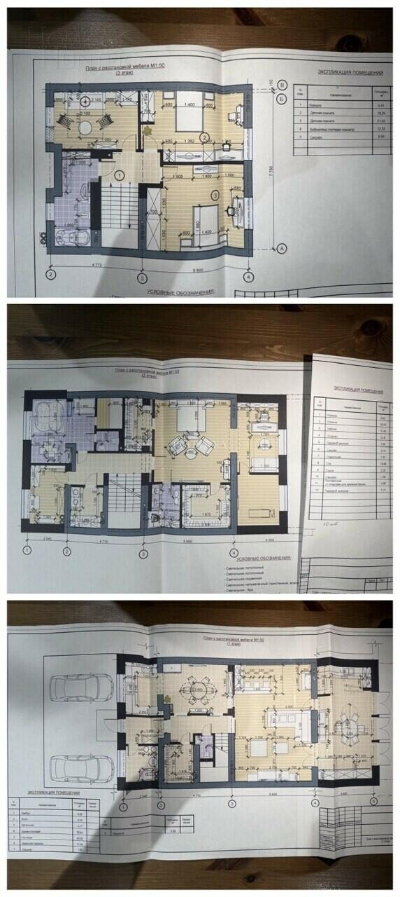 1-этажный таунхаус 320 м² с отделкой