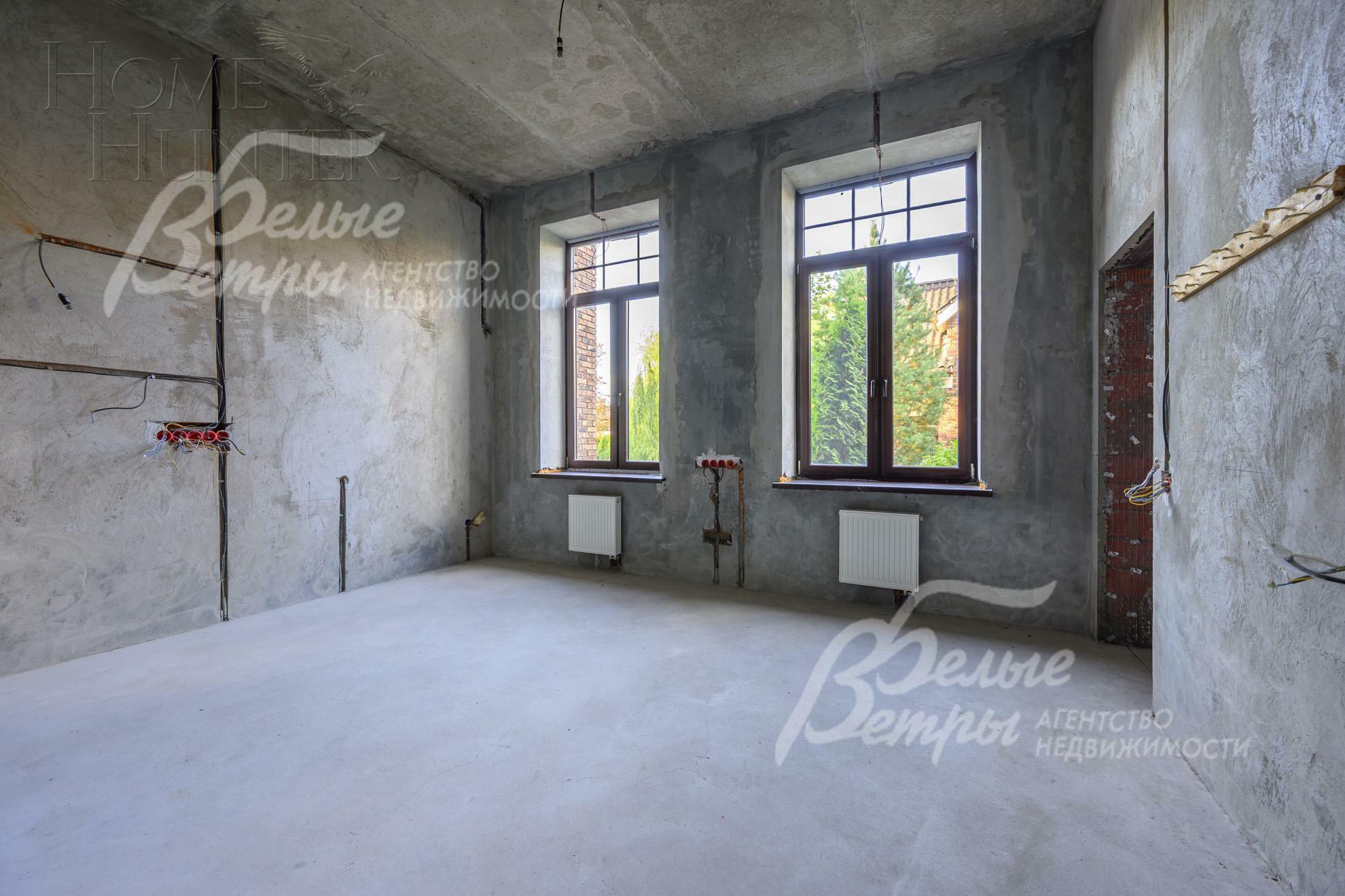3-этажный коттедж 1 830 м² без отделки