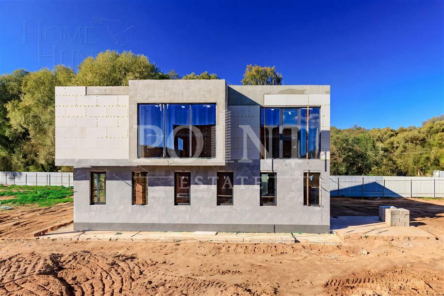 2-этажный коттедж 380 м² без отделки