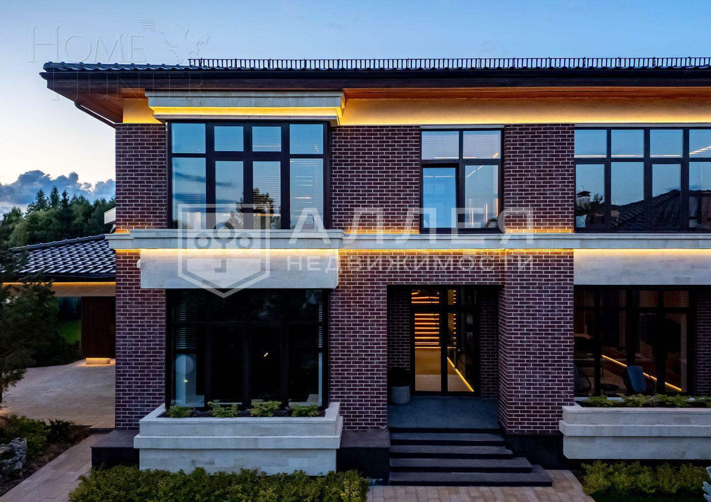 2-этажный коттедж 480 м² с отделкой