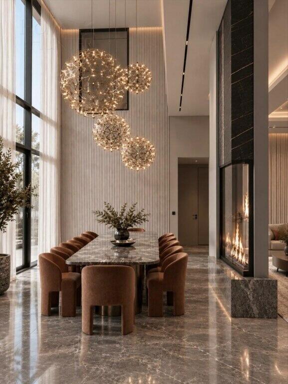 2-этажный коттедж 1 120 м² с отделкой
