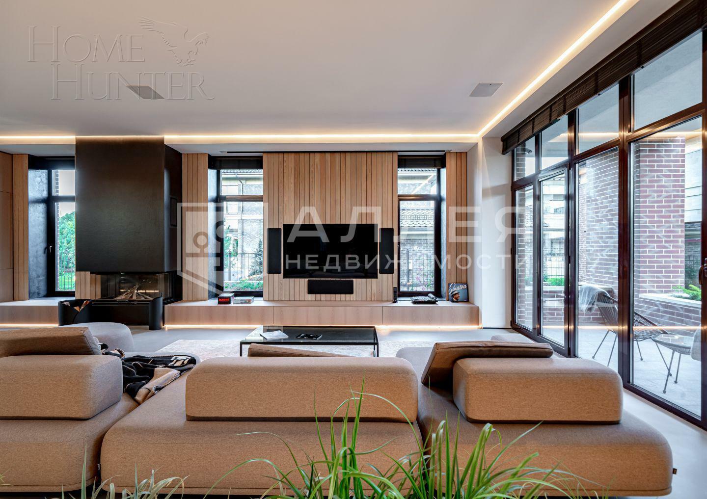 2-этажный коттедж 480 м² с отделкой