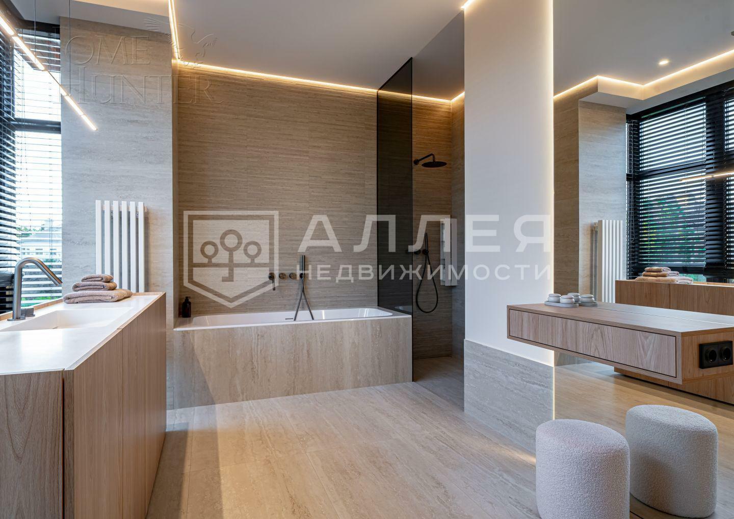2-этажный коттедж 480 м² с отделкой