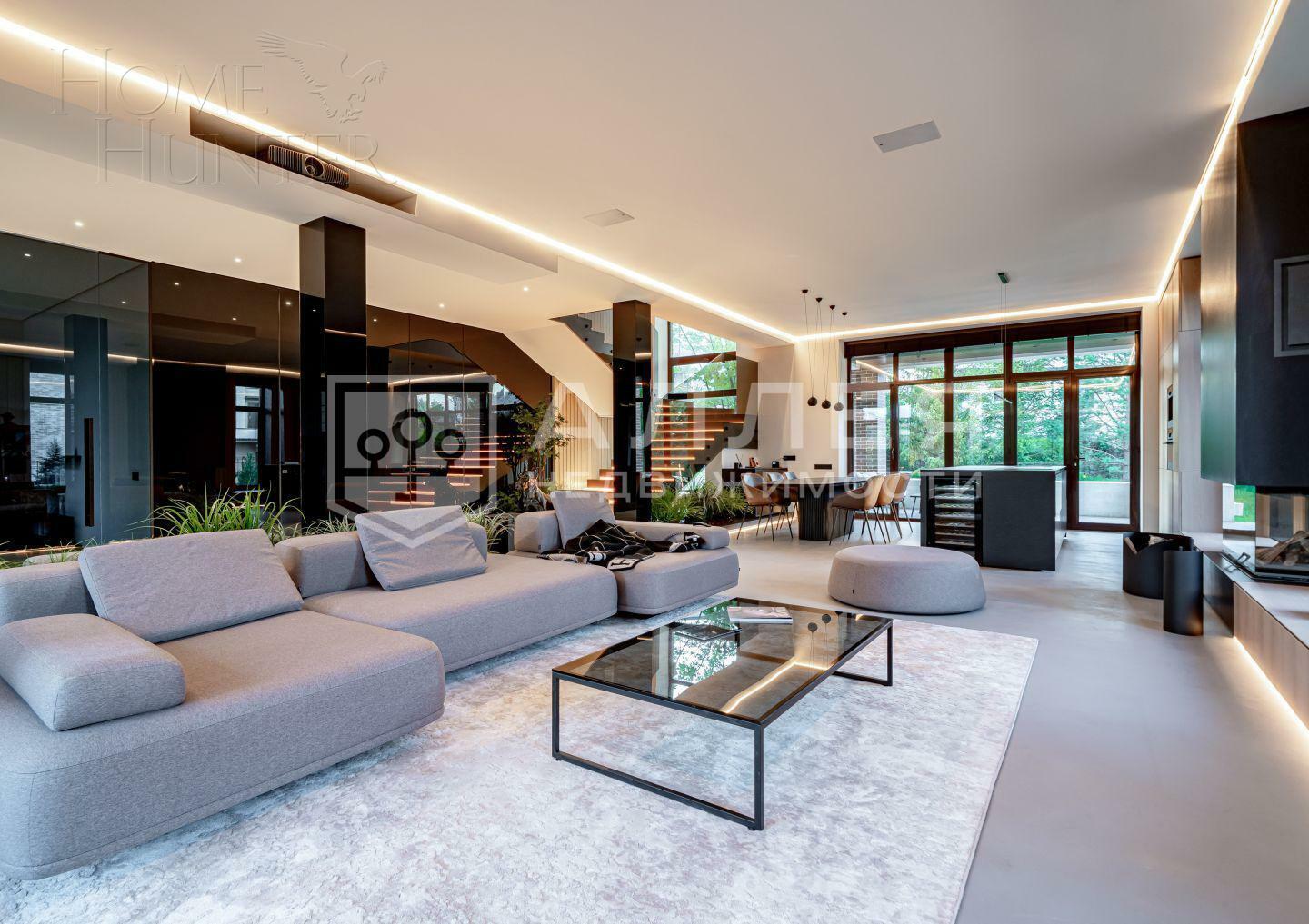 2-этажный коттедж 480 м² с отделкой