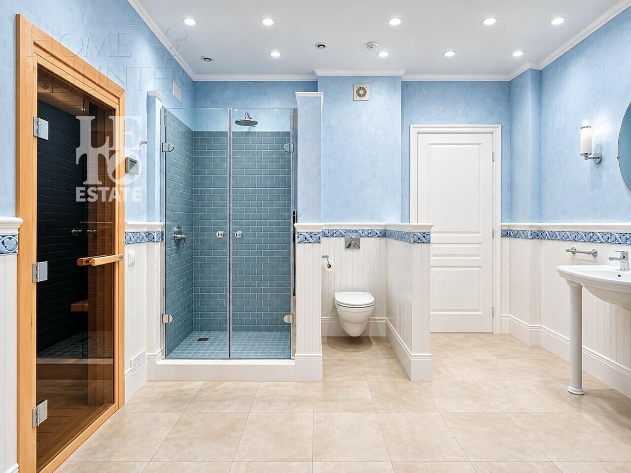 1-этажный таунхаус 500 м² с отделкой