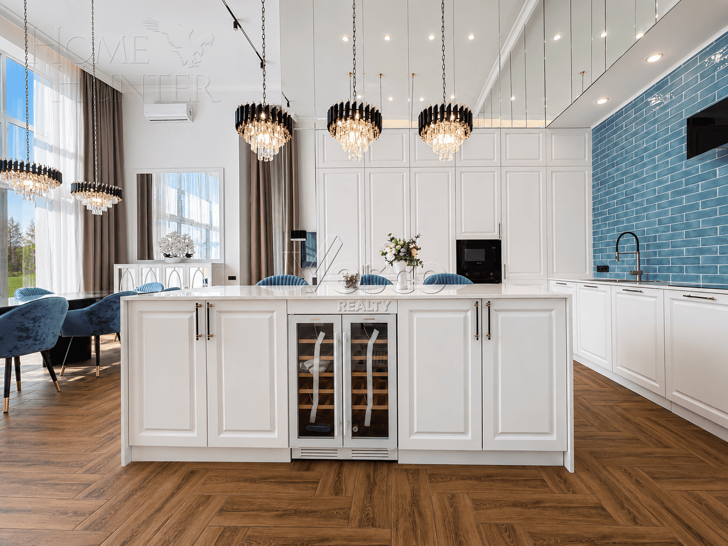 1-этажный коттедж 380 м² с отделкой
