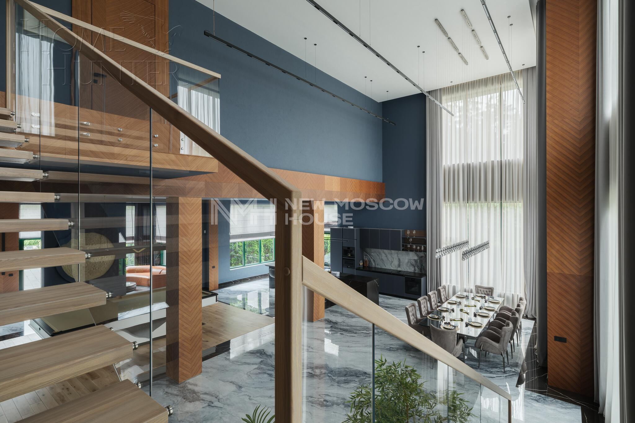 2-этажный коттедж 905.4 м² с отделкой