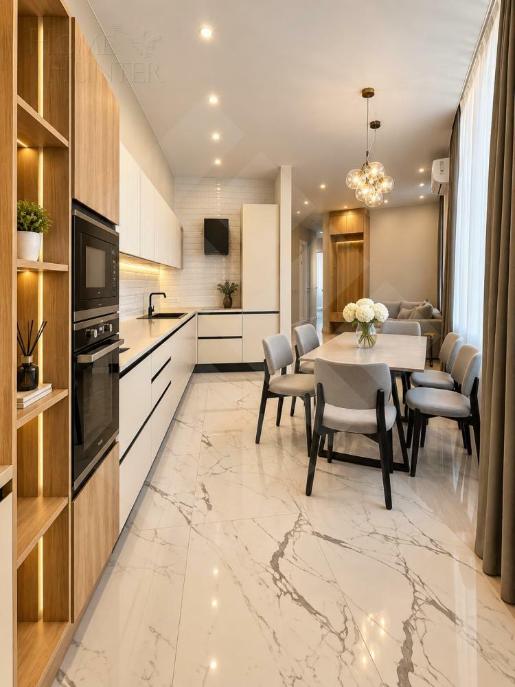 4-КОМН. КВАРТИРА С ОТДЕЛКОЙ 105 М² НА 30 ЭТАЖЕ