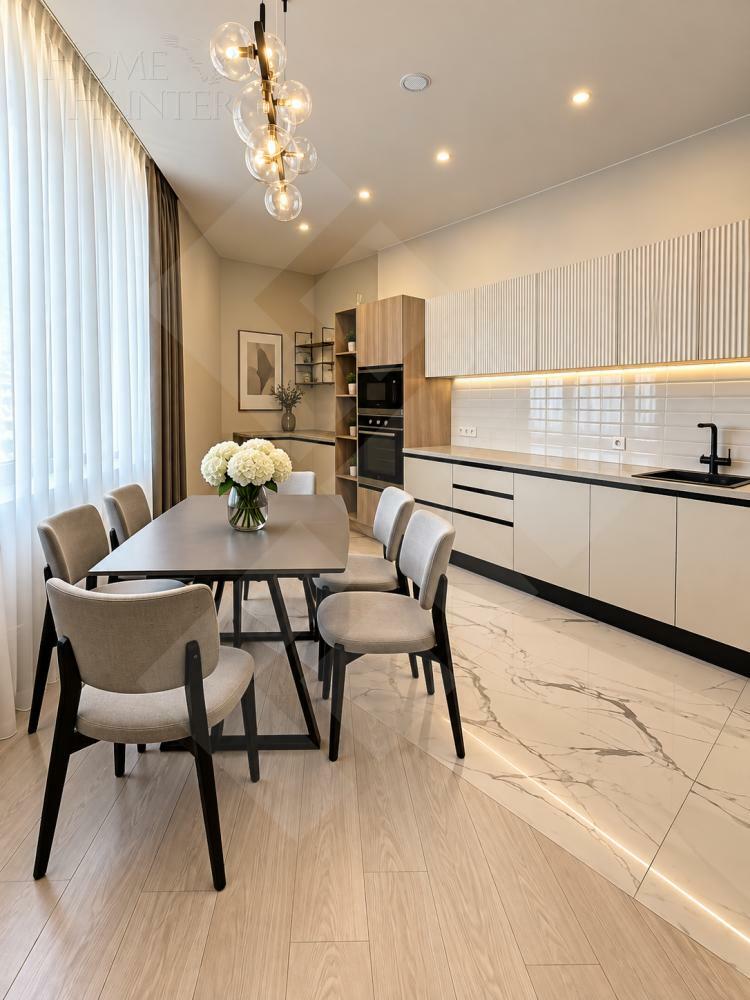 4-КОМН. КВАРТИРА С ОТДЕЛКОЙ 105 М² НА 30 ЭТАЖЕ