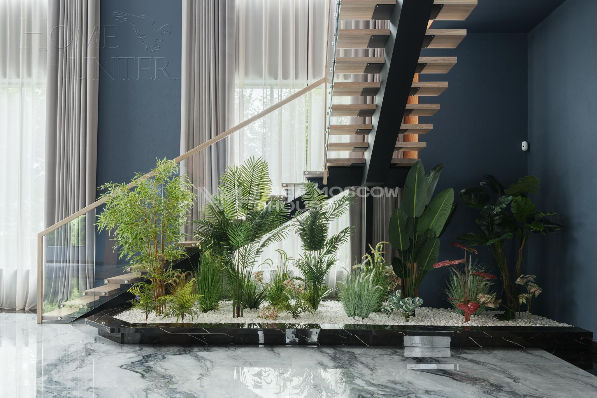2-этажный коттедж 905.4 м² с отделкой