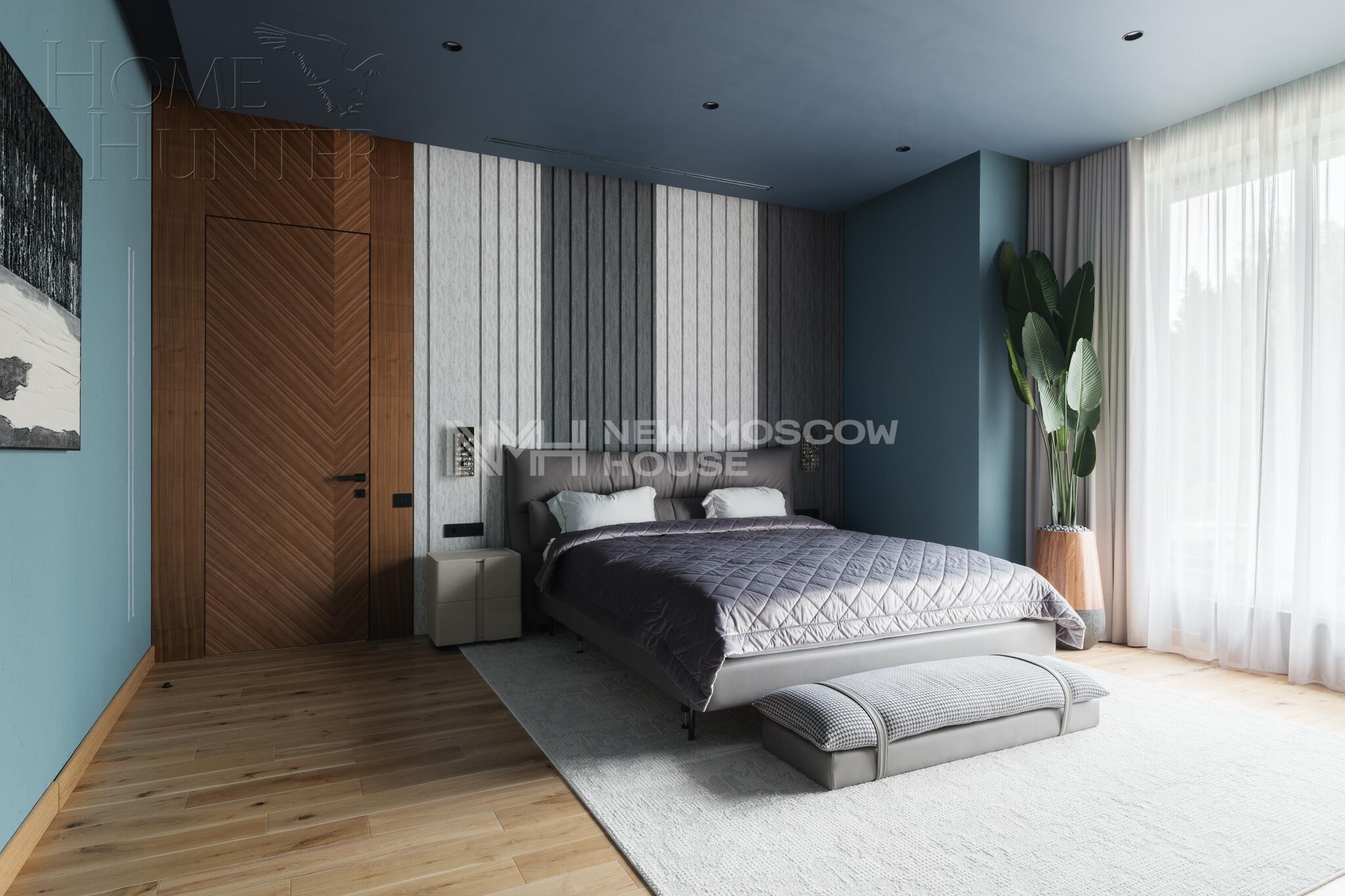 2-этажный коттедж 905.4 м² с отделкой