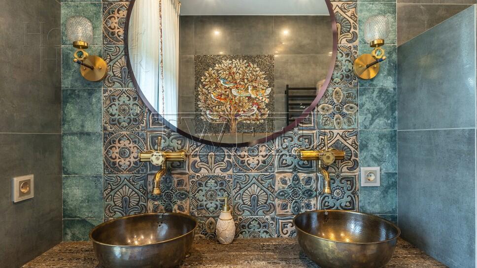 2-этажный коттедж 450 м² с отделкой