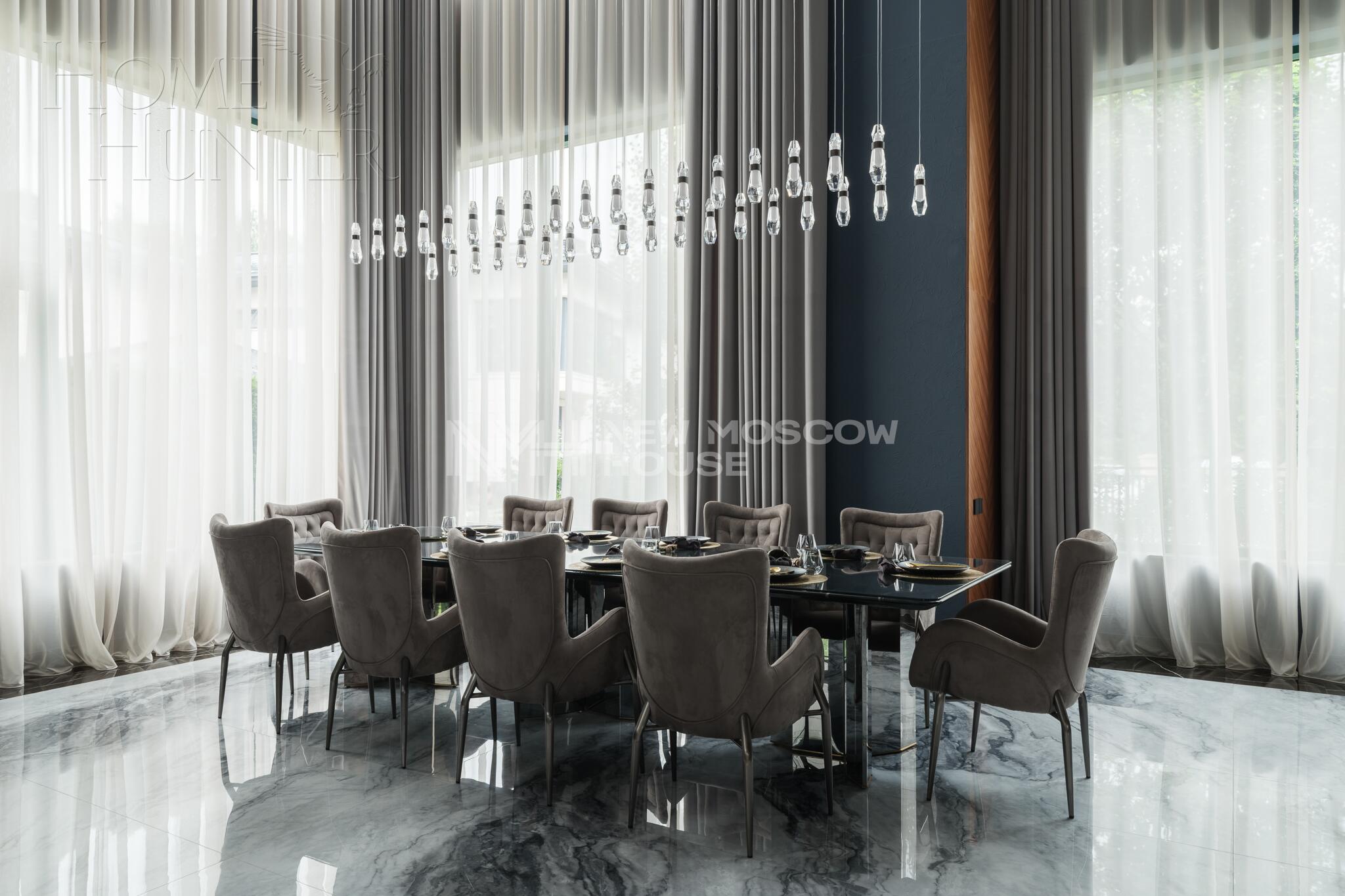 2-этажный коттедж 905.4 м² с отделкой