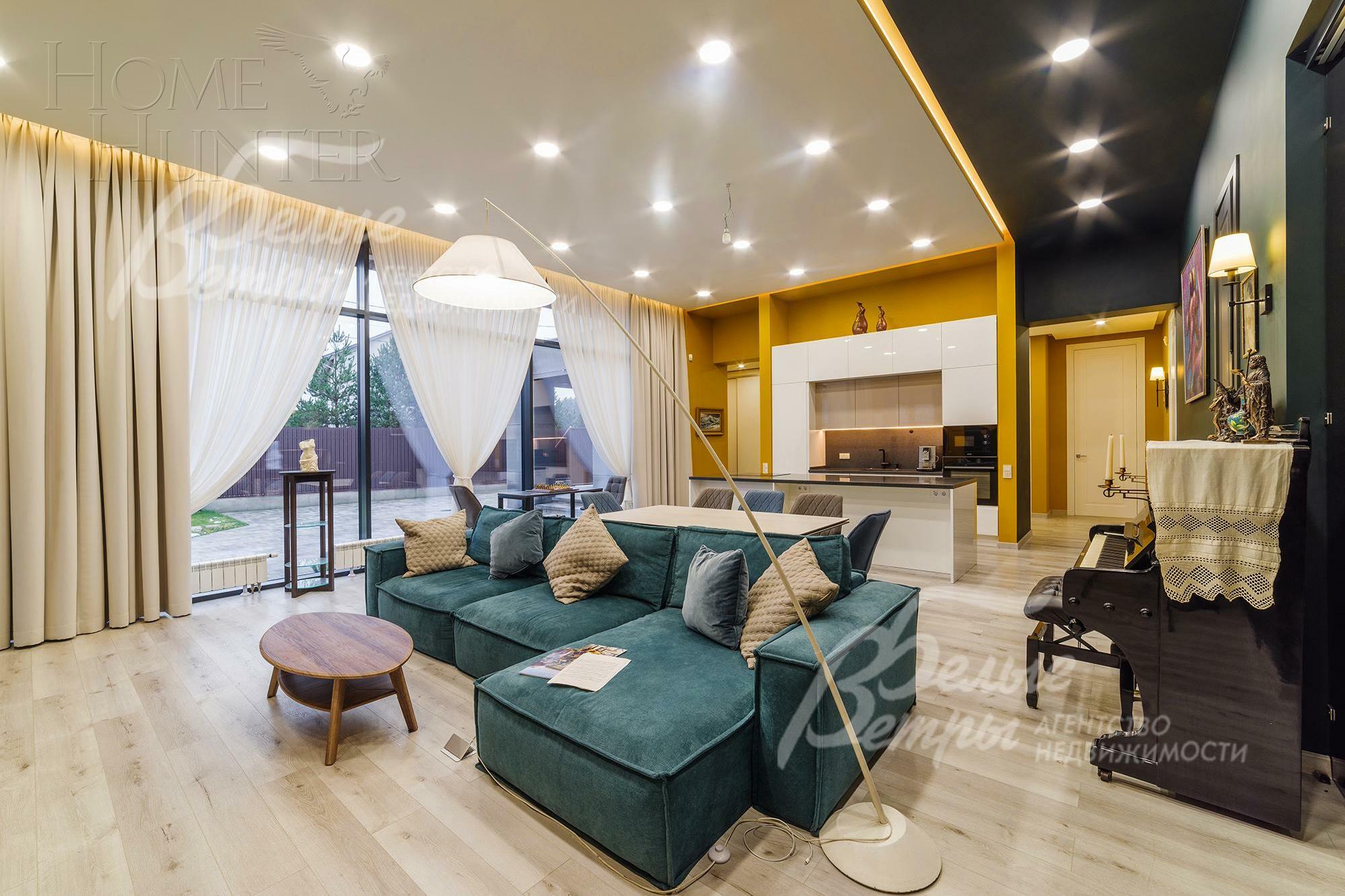 1-этажный коттедж 344 м² с отделкой