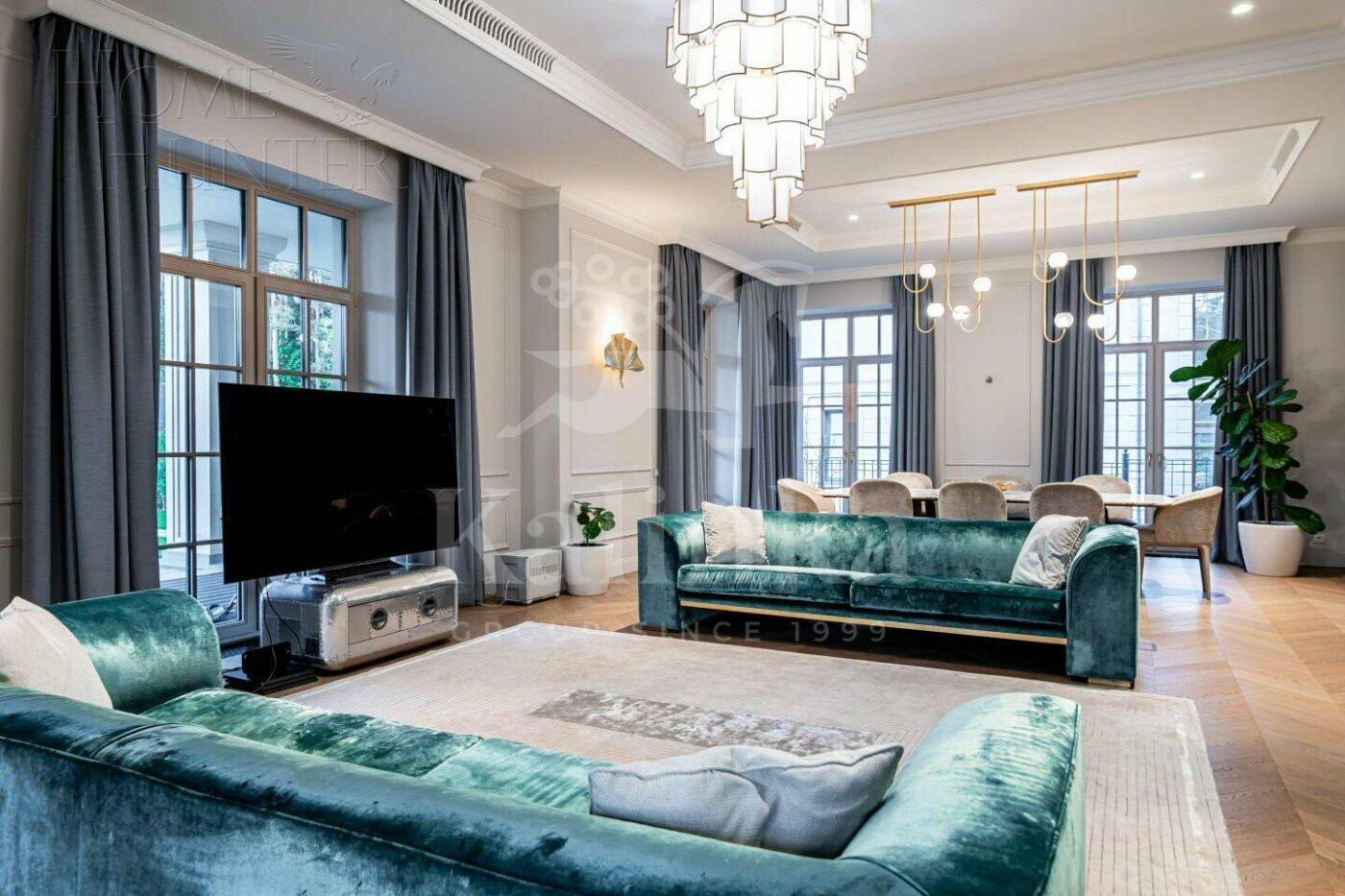 2-этажный коттедж 606.5 м² с отделкой