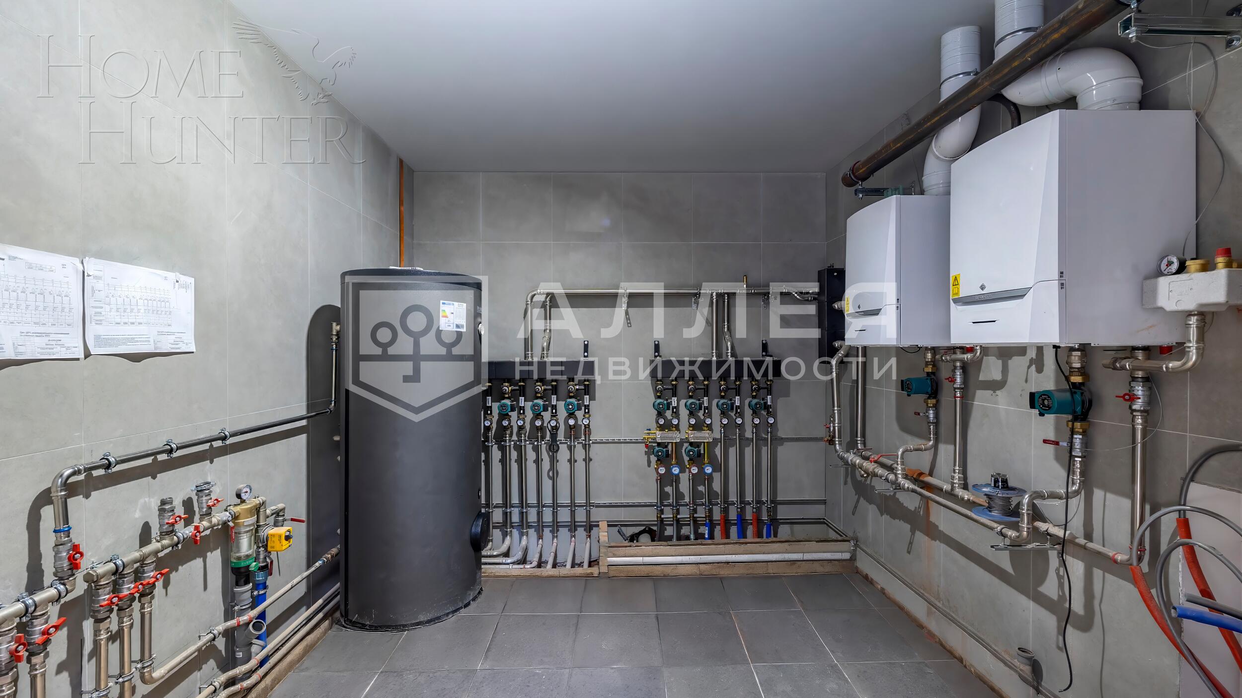 2-этажный коттедж 800 м² без отделки