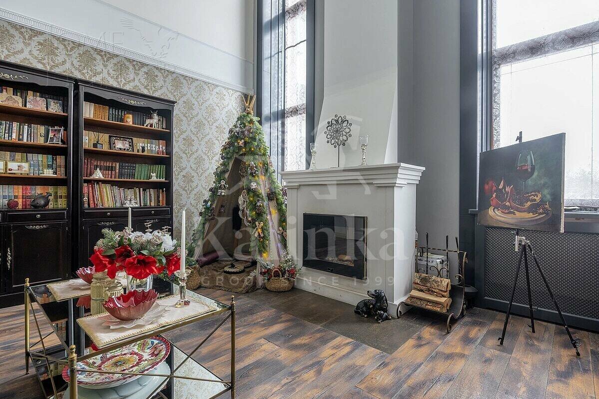 3-этажный коттедж 800 м² с отделкой