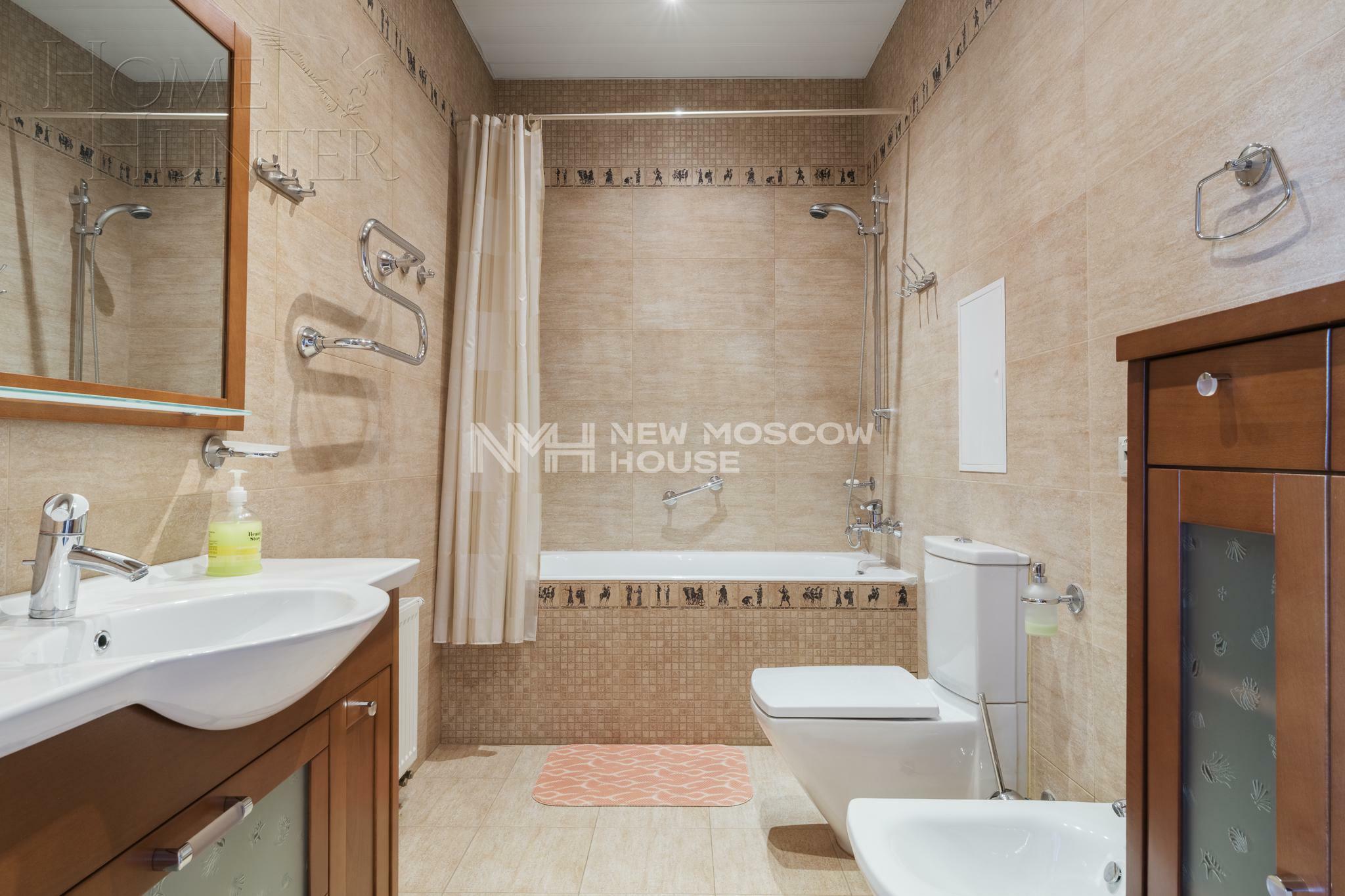 4-этажный коттедж 1 344 м² с отделкой