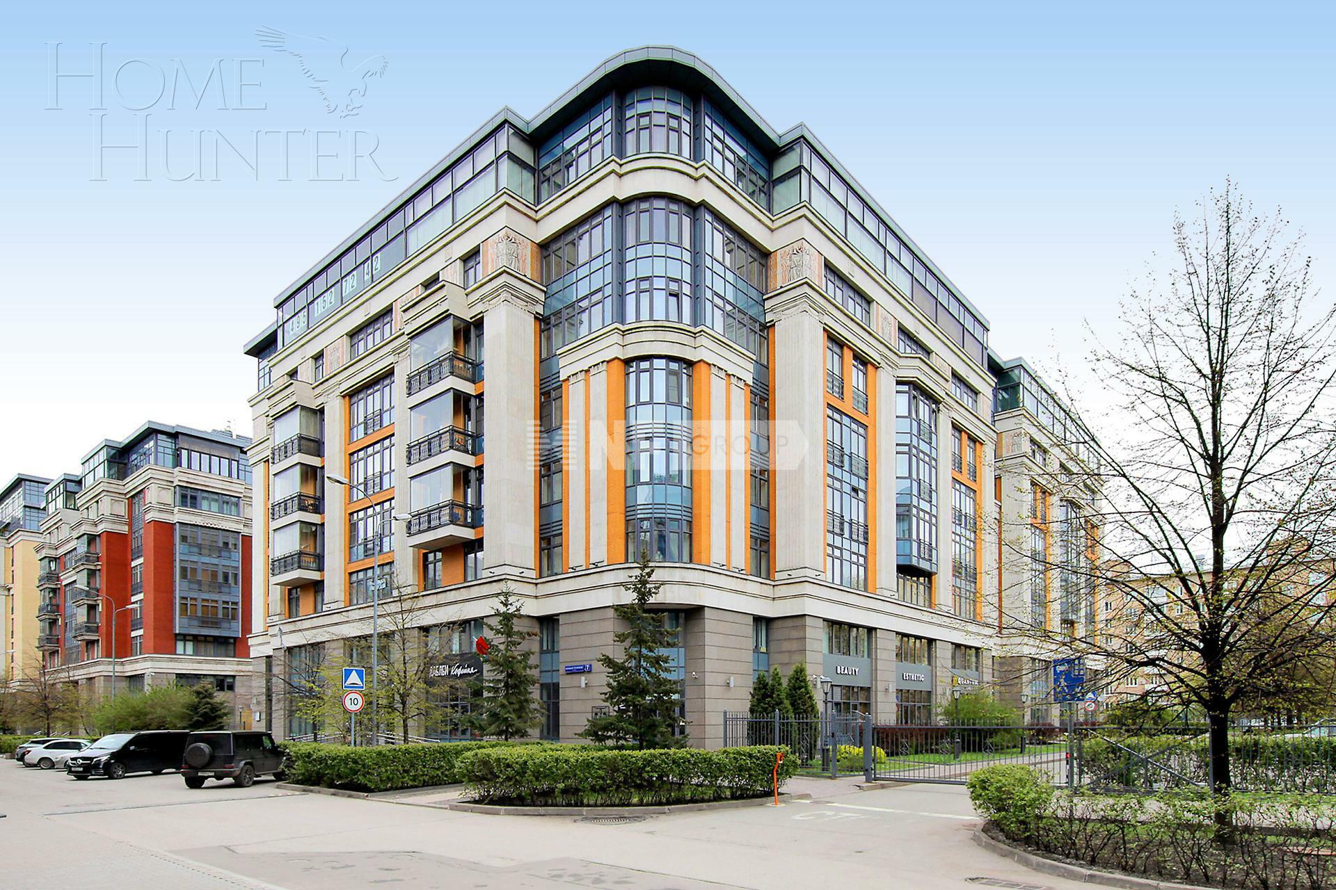 5-КОМН. ПЕНТХАУС С ОТДЕЛКОЙ 221 М² НА 8 ЭТАЖЕ