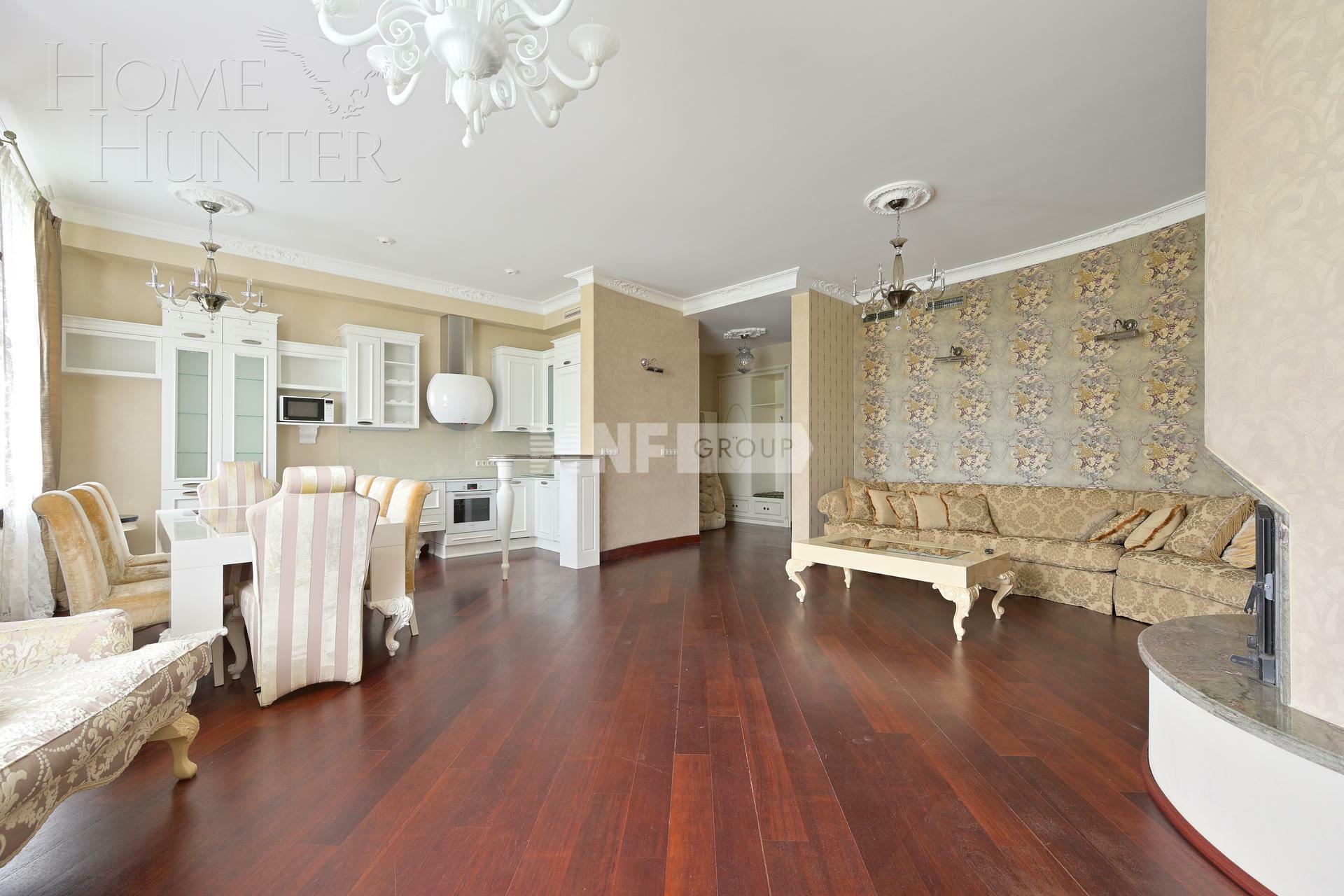 4-КОМН. КВАРТИРА С ОТДЕЛКОЙ 143.1 М² НА 6 ЭТАЖЕ